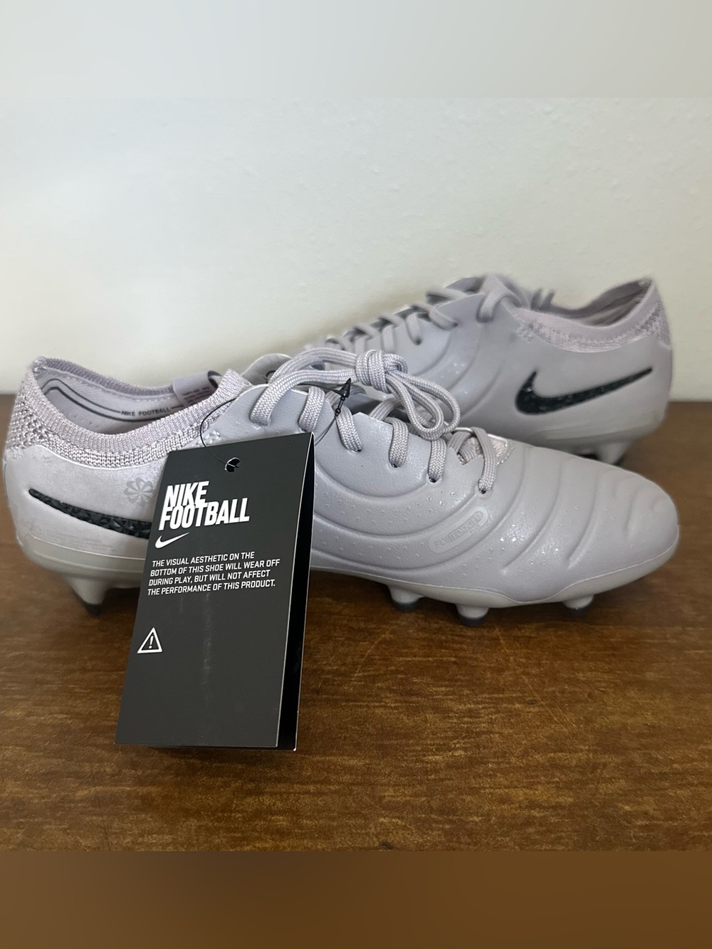 Nike Tiempo Legend 10 Elite FG Soccer Cleats Atmosphere Grey HF4371-001 Men’s 6 - Picture 5 of 8